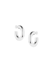 Ora Hoop Earrings- Silver