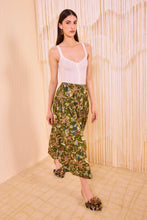Rosen Tie Waist Skirt- Lichen