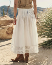 The Structured Victorian Skirt- White