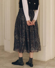 The Canary Skirt- Heirloom Textile Print