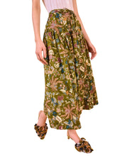 Rosen Tie Waist Skirt- Lichen