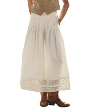 The Structured Victorian Skirt- White