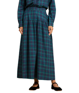 Lydia Skirt- Nocturne Plaid