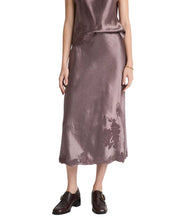 Embroidered Slip Skirt- B-Smoky Berry