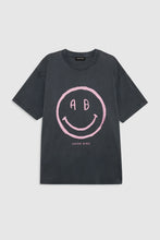 Cade Tee Smiley- Washed Grey