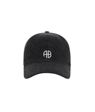 Jeremy Baseball Cap- Washed Smoke Grey