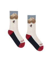 The Ridge Runner Sock- Cream Skiier