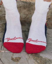 The Ridge Runner Sock- Cream Skiier