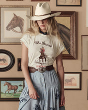 The Boxy Crew Stetson Graphic-  Washed White