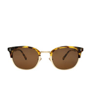 Stockholm Sunglasses- Tortoise/ Gold W/ Brown Lenses