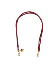 Shoulder Strap Petite Double Braid- Garnet
