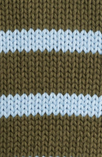 Alise Sweater- Olive Sky Stripe
