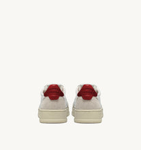 Medalist Low- Suede/ White/ Red