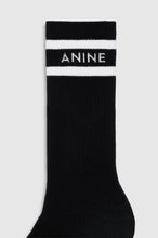 Sully Sporty Socks- Black and White