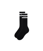Sully Sporty Socks- Black and White