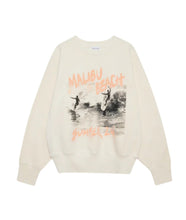 Harry Shrunken Sweatshirt Surfer- Washed Buttercream