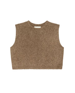 The Brushed Melange Sweater- Doe