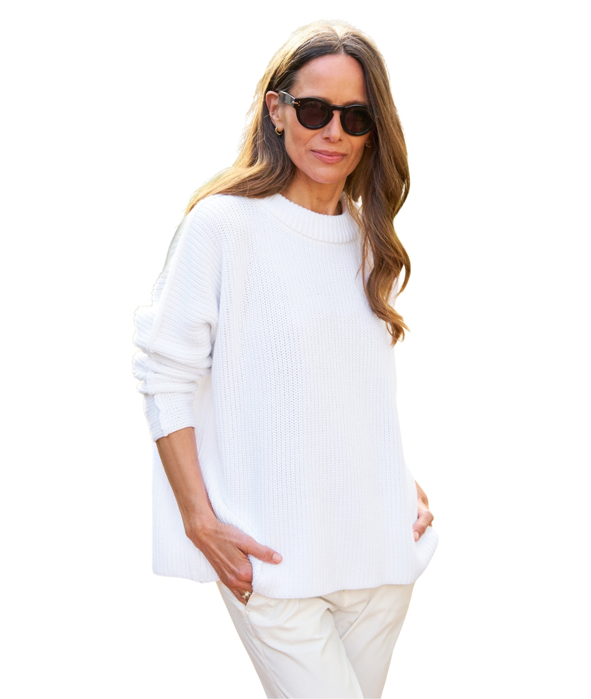 Montecito Sweater- White