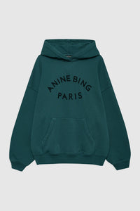 Harvey Sweatshirt Paris- Dark Teal