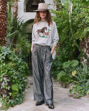 The College Sweatshirt W/ Running Horses