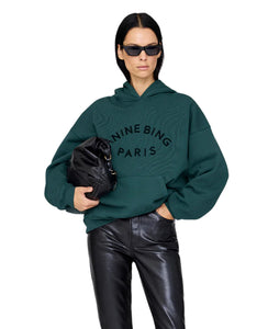 Harvey Sweatshirt Paris- Dark Teal