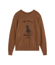 The College Sweatshirt w/ Stetson Graphic- Tobacco
