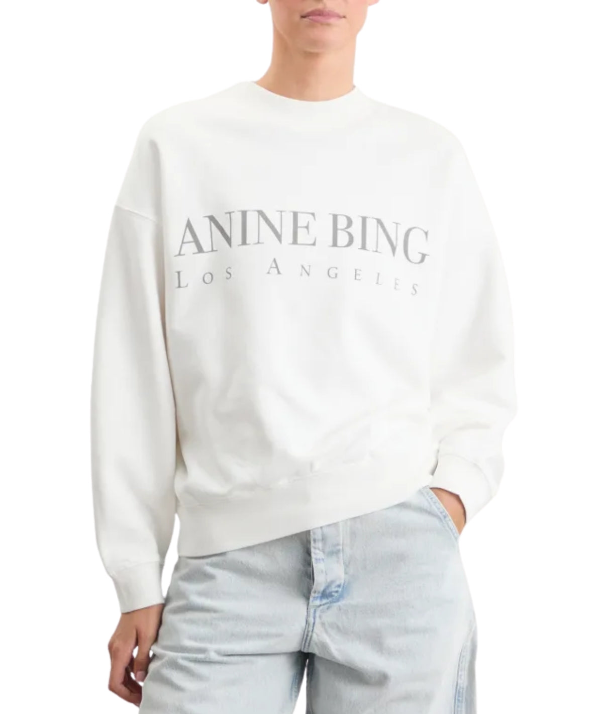 Jaci Sweatshirt Los Angeles- Ivory