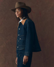 The Denim Swingy Jacket- Midnight Rinse