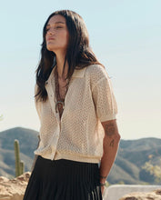 The Crochet Polo- Natural