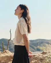 The Crochet Polo- Natural