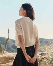 The Crochet Polo- Natural