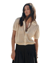 The Crochet Polo- Natural