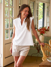 Popover Tank- Vintage White