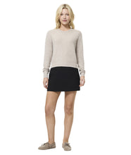 Ellie Knit Crew Neck Pullover- Taupe