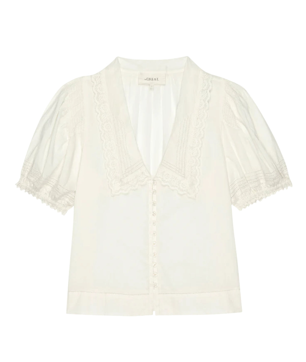 The Manor Top- White