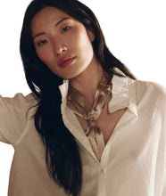 The Pleated Neck Tie- Gold Shimmer