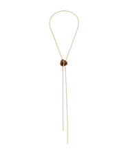 Tigers Eye Statement Bolo Necklace