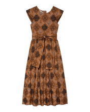 The Tulsa Dress- Geo Bandana Print