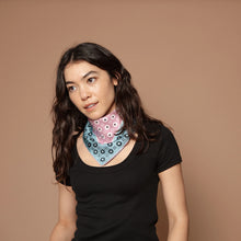 Twofer Silk Scarf- Switcheroo