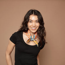 Twofer Silk Scarf- Switcheroo