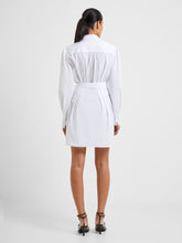 Conscious Rhodes Shirt Dress- Linen White