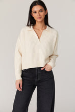 Vhari Collar Long Sleeve Jumper- Oatmeal