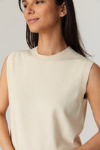 Cosysoft Sleeveless Vest- Light Oatmeal