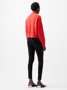 Vhari Crew Neck Jumper- Mars Red