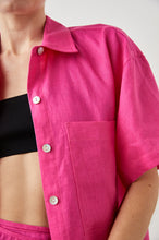 Mackinley Shirt- Raspberry