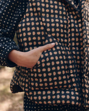 The Polar Vest- Black Paisley