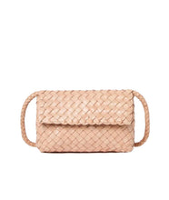 Vinnie Mini Woven Crossbody- Desert Sand