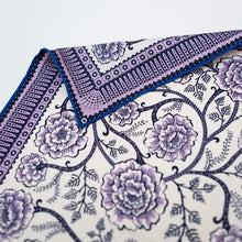 Silk Twill Scarf- Ramble in Viola