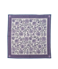 Silk Twill Scarf- Ramble in Viola