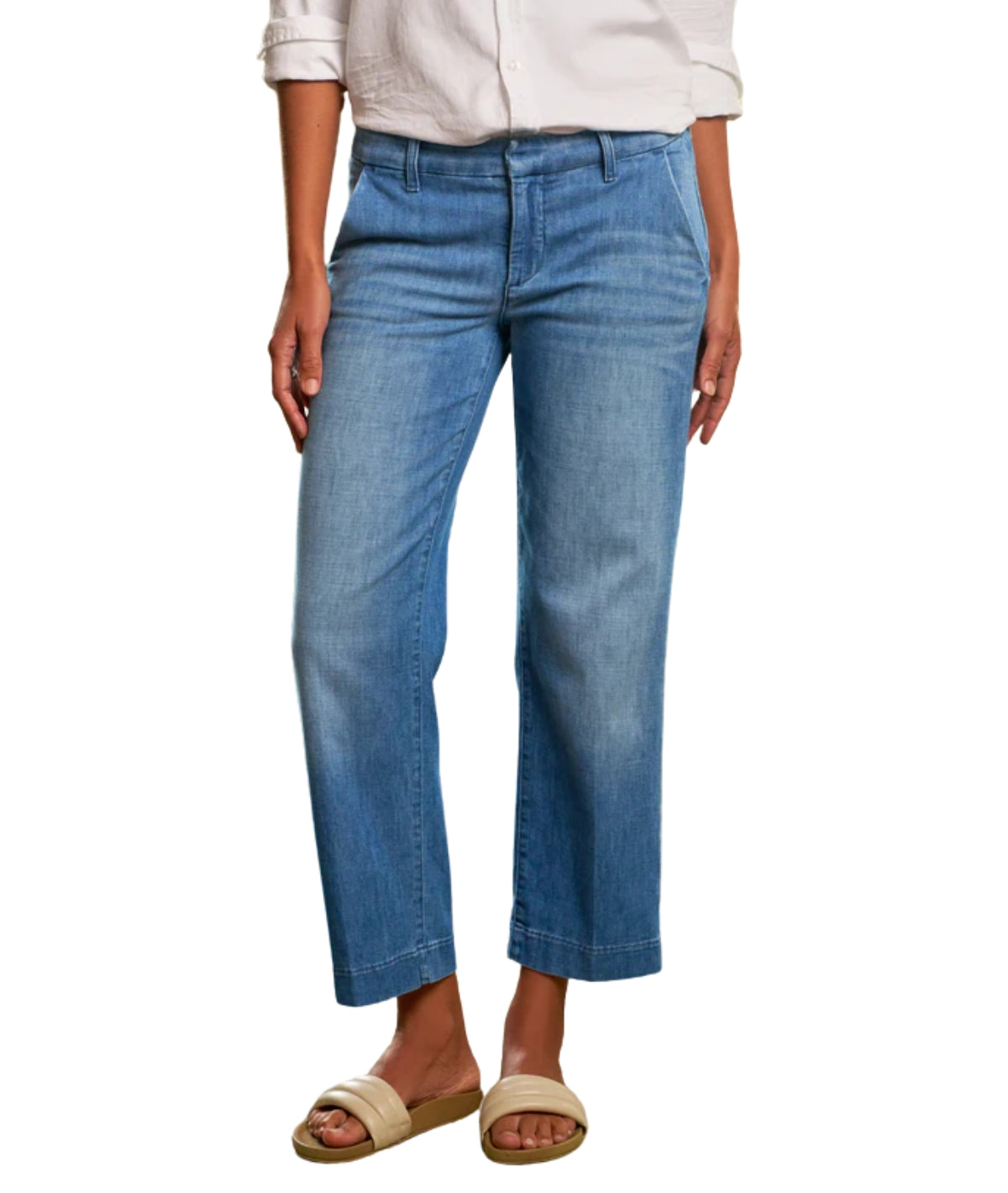 Westport Italian Wide Leg Chino- 1968 Wash